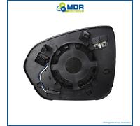 W-Parts Left Thermal Mirror Glass With Blind Spot For Dacia Duster 2018-2023