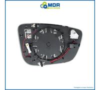 W-Parts Mirror Glass Plate Term. - Left Front - For BMW G30/G31 17-23