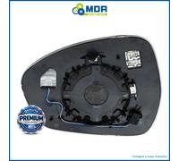 W-Parts Thermal Mirror Glass Left Front for Alfa Romeo Stelvio 2016