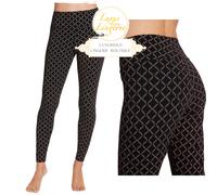 W Print Leggings By Wolford M Black Desert Pants In Soft Material Logo Design