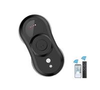 W-R1 Window Cleaning Robot with APP Remote Intelligent Automatic Cleaning Glass Robot Electric Vacuum Window Cleaner(W-R1 Black)
