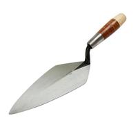 W. Rose RO316-10 10" Narrow London Brick Trowel w/Leather Handle