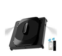 W-S8S Window Cleaning Robot with APP Remote Intelligent Automatic Water Spray Glass Smart Electric Vacuum Cleaner Robot(W-S8S Black with APP)
