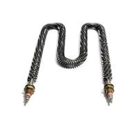 W Type Finned Heater Heating Element for Air 1500W 2000W 2500W 3000W 3500W Rapid Heating Performance(300mm 1500W,Home use,304SS)