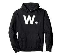 W. W is Win Winning Winner Letter W Pullover Hoodie