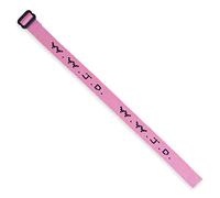 W.W.J.D. Gear Brand What Would Jesus Do Woven Bracelet, Religious Christian Wristband, Multiple Colors Available - Single Individual Bracelets, One size, Polyester Plastic, no gemstone