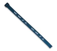 W.W.J.D. Gear Brand What Would Jesus Do Woven Bracelet, Religious Christian Wristband, Multiple Colors Available - Single Individual Bracelets, One size, Polyester Plastic, no gemstone