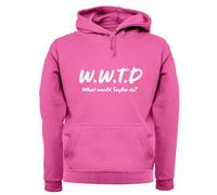 W.W.T.D What Would Taylor Do? - Unisex Premium Hoodie/Hooded Top - Candyfloss Pink - Small