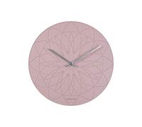 [W] Wall Clock Fairytale Polyresin Faded Pink Diameter 35 cm Height 3.5 cm Ex A Bat Armando Breeveld