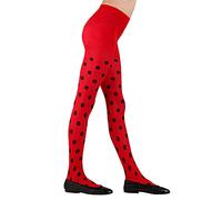W WIDMANN MILANO Party Fashion - Geometric Pattern Tights for Girls, Carnival, Halloween, Theme Parties