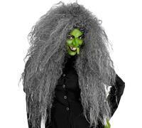 Grey Oversized Frise Wig in Box