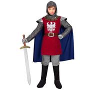 W WIDMANN MILANO Party Fashion 08409 Costume Da Cavaliere Per Bambini Kids Knight, Multi-Coloured, 104