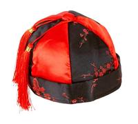 W WIDMANN MILANO Party Fashion 10672 Chinese Mandarin Hat Headgear Theme Party Carnival