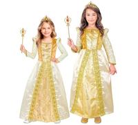W WIDMANN MILANO Party Fashion 13207 Kostüm Prinzessin Costume, Multicoloured, 140 cm, 8-10 Jahre