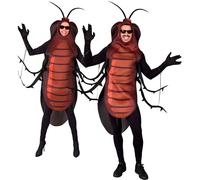 W WIDMANN MILANO Party Fashion 13824 Kostüm Kakerlake Cockroach Costume, Brown, XL