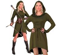 W WIDMANN MILANO Party Fashion 13844 Mittelalter/Gothic-kleid Medieval Dress, Green, XL