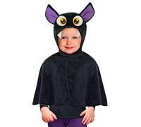 W WIDMANN MILANO Party Fashion 16207 Tier Kinderkostüm Animal Kids Costume, Black, 98 cm / 1-2 Jahre