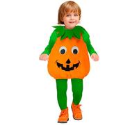 W WIDMANN MILANO Party Fashion 16228 Kinderkostüm Kürbis Children's Pumpkin Costume, Cartoon, Orange, 90-104 cm