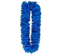 W WIDMANN MILANO Party Fashion 16315 Blumenkette Hawaii Flower Necklace, Blue, Standard Size