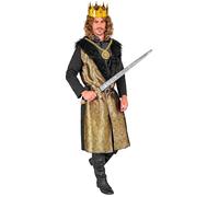 Widmann Medieval King (Coat With Vest & Medallion Necklace, Belt) (S) Different