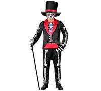 W WIDMANN MILANO Party Fashion 25787 Kostüm Totenfest Costume, Multicoloured, 140 cm, 8-10 Jahre