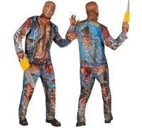 W WIDMANN MILANO Party Fashion 46700 Zombie Fast Costume Set, Multicoloured, XXL