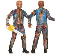 W WIDMANN MILANO Party Fashion 46705 Zombie Fast Costume Set, Multicoloured, 116 (EU)