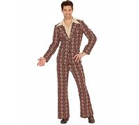W WIDMANN MILANO Party Fashion - 70s Costume Groovy Style for Men, Disco, Carnival, Theme Parties