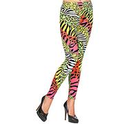 W WIDMANN MILANO Party Fashion - 80s Leggings for Women, Dancer, Disco, Pride, Carnival, Theme Parties