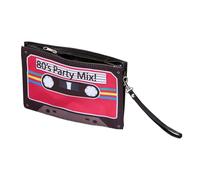 Widmann 68592 80s Handbag Cassette Accessory Theme Party Carnival, Multicoloured, Standard Size