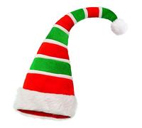 W WIDMANN MILANO Party Fashion - Adult Plush Elf Hat Lined Gnome Santa Hat Costume Accessory