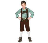 Widmann fancy dress costume Boys Bavarian German Lederhosen Childs Kids Outift 8-10 Yrs