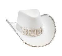 W WIDMANN MILANO Party Fashion Bride to be Bride to Be Pearl Bridal Hat Hen Party JGA