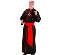 W WIDMANN MILANO Party Fashion - Cardinal Costume for Men, Priests, Archbishops, Church, Ecclesiastics, Religious, Carnival, Theme Parties