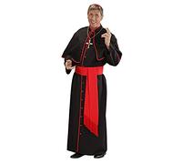 Widmann 73644 Cardinal Costume, Tunic, Belt, Band, Dome, Spirital, Theme Party, Carnival, Multicoloured