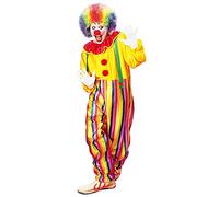 W WIDMANN MILANO Party Fashion - Clown Costume Unisex Adult, Circus, Children's Parties, Animation, Carnival, Theme Parties