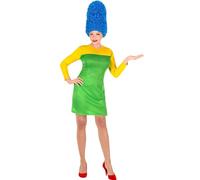 Widmann 09723 Cartoon Da Donna costume, multicoloured, L