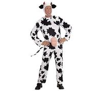 W WIDMANN MILANO Party Fashion - Cow Costume for Men, Animals, Farm, Funny, Carnival, Theme Parties, Size S