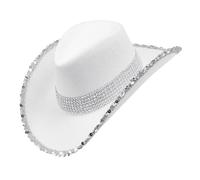 W WIDMANN MILANO Party Fashion - Cowgirl/Cowboy Hat, Western Hat, Carnival Accessory, Stag Night