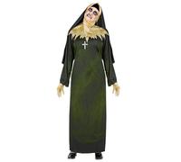 W WIDMANN MILANO Party Fashion - Demonic Nun Costume, Zombie, Horror, Gothic, Halloween, Carnival, Theme Parties