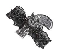 W WIDMANN MILANO Party Fashion Garter With Gun Sexy Pirate Wench Steampunk Halloween Fancy Dress Accessory