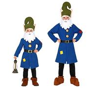 Widmann 10626 Children's Gnome Costume, Unisex Kids, Blue, 128