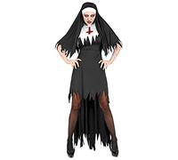W WIDMANN MILANO Party Fashion - Horror Nun Costume, Zombie, Killer, Halloween, Carnival, Theme Parties