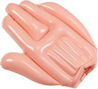 W WIDMANN MILANO Party Fashion - Inflatable Giant Hand Adult Unisex, Fans, Spor