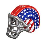 WIDMANN 04867 ? Inflatable Football Helmet with American Stars and Stripes, One Size