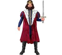W WIDMANN MILANO Party Fashion 42314 König Kostüm Costume, Multicoloured, XL