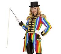 W WIDMANN MILANO Party Fashion - Kostüm Parade Frack, Regenbogen, CSD, Zirkusdirektorin, Gardeuniform, Clown, Showgirl, Faschingskostüm