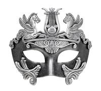 W WIDMANN MILANO Party Fashion - Mask Greek Roman Anike, Accessory, Eye Mask for Gods Costumes, Masquerade Ball