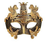 W WIDMANN MILANO Party Fashion - Mask Greek Roman Anike, Accessory, Eye Mask for Gods Costumes, Masquerade Ball