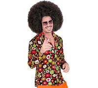 Widmann W MILANO Party Fashion - Shirt Hippie, Hipster, Flower Power, 60s Outfit, Fancy Dress Costumes